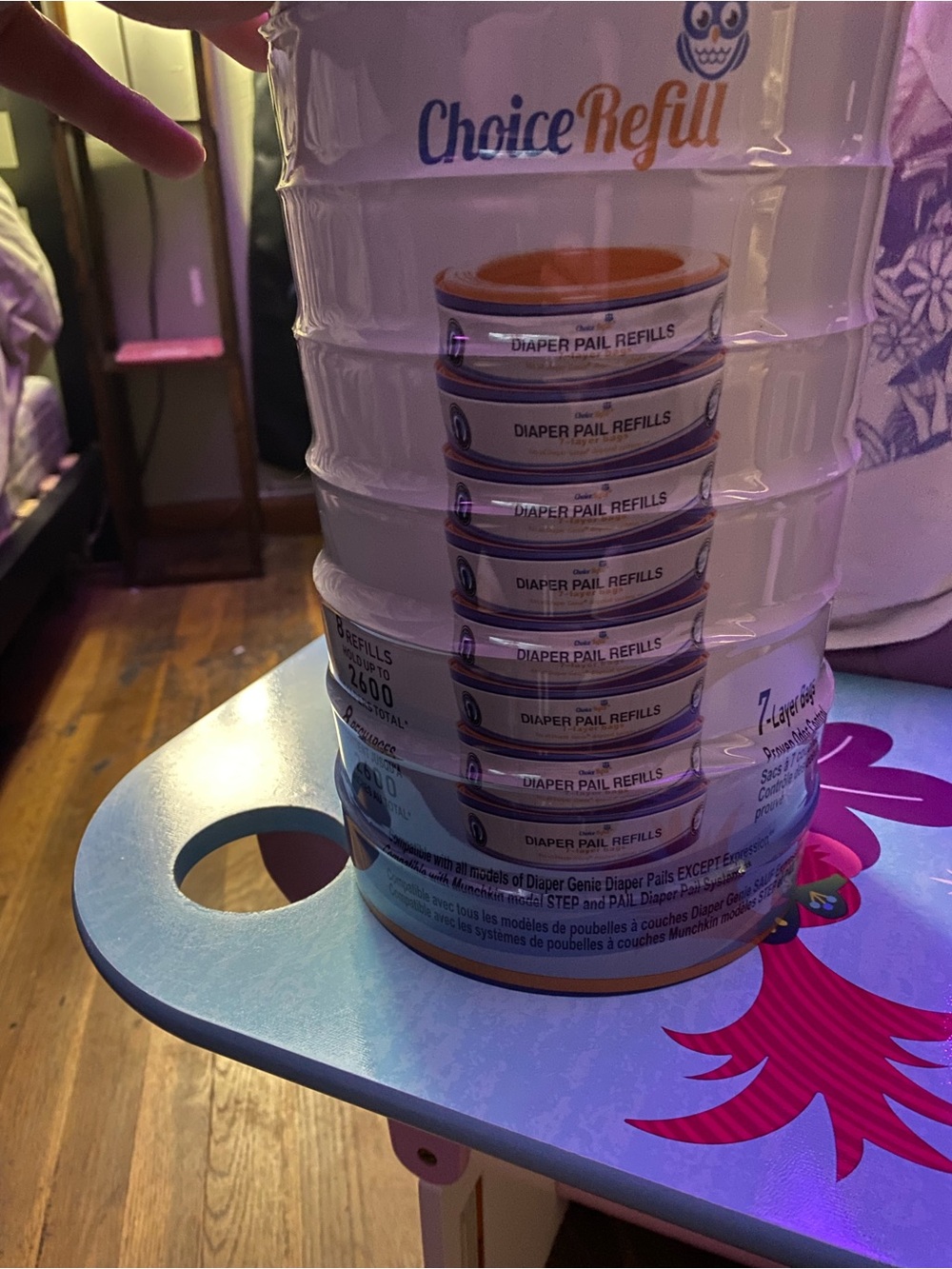 Diaper Pail Refills - round 7 count
